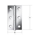 HENGSEL VORMANN  100X52MM GALVANISERT