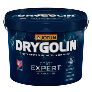 MALING JOTUN DRYGOLIN COLOR EXPERT SILKEMATT HVIT 2,7 L