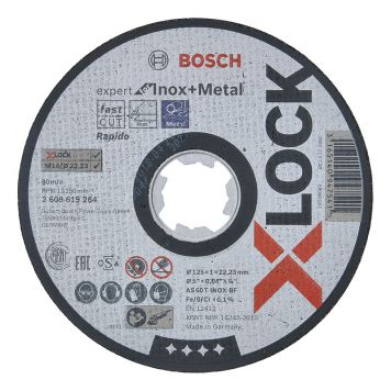 KAPPSKIVE BOSCH X-LOCK EFMI 125X22,2X1,0 MM