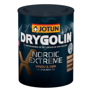 VINDUSMALING JOTUN DRYGOLIN NORDIC EXTREME HVIT BASE 0,68 L