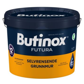 MALING BUTINOX FUTURA SELVRENSENDE GRUNNMUR HVIT-BASE 9L