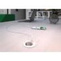 BORDENHET SCHNEIDER ELECTRIC MINI 6CM USB-A HVIT
