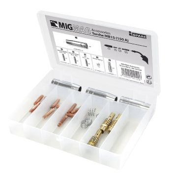 TILBEHØRSETT TOPARC MB15 FOR MIG PISTOL 150A