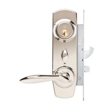 LÅSESETT ASSA ABLOY ENTRÉ D12-K1 NICKEL