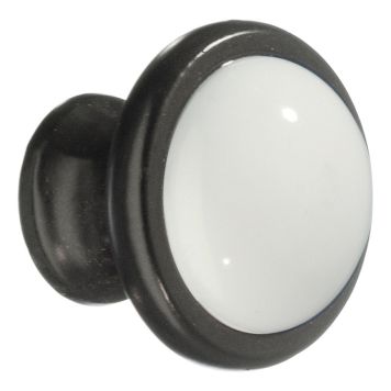 KNOTT BESLAGSBODEN BB430 38MM SVART/HVIT