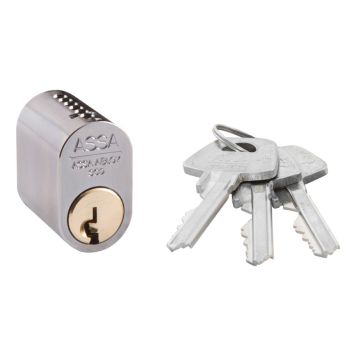SYLINDER ASSA ABLOY BASIC 1301 3 NØKLER 