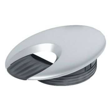 KABELUTGANG 138X88MM MATT KROM