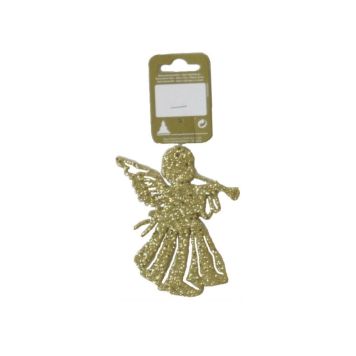 JULETREPYNT ENGEL 1OCM GULL                     