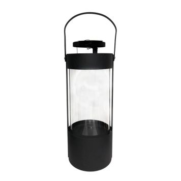 LYKT GARDEN LIFE RUND 12,8CM SVART