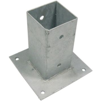 STOLPEFOT NSH VARMGALVANISERET 97X97MM