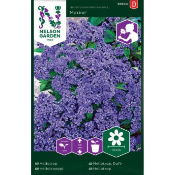 BLOMSTERFRØ NELSON GARDEN DUFTEHELIOTROP MARINE