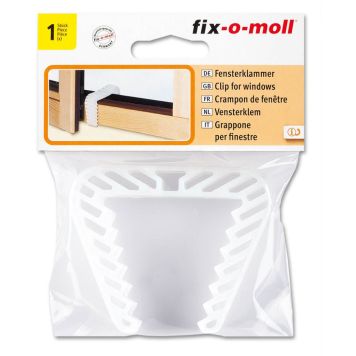 VINDUSSTOPPER FIX-O-MOLL 90MM TRANSPARENT