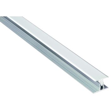SKJØTELIST FIBO TO-DELT HVIT 2400 MM