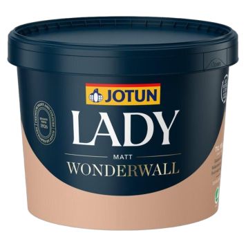 VEGGMALING JOTUN LADY WONDERWALL HVIT-BASE 9L