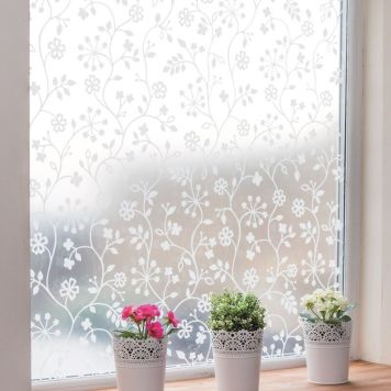 VINDUSFILM D-C-FIX TORD HVIT SELVKLEBENDE 45X150CM