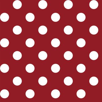 VOKSDUK MANHATTAN VENITA 140X110 RØD