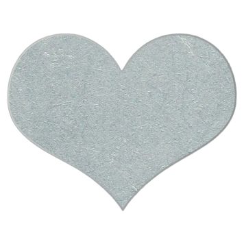 DUKHOLDER D-C-FIX HEART 4 STK GRÅ