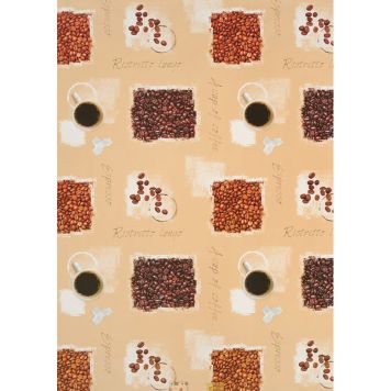 VOKSDUK D-C-FIX RUND NOBLESSA ESPRESSO 140CM