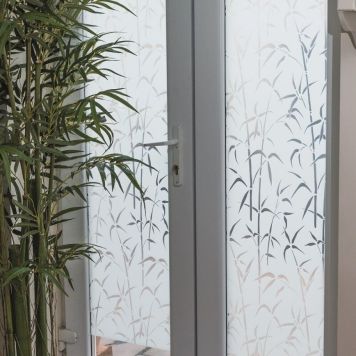 VINDUSFILM D-C-FIX BAMBUS T 67,5X150CM HVIT TRANSPAREN