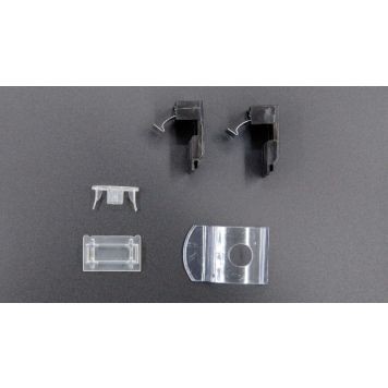 TILBEHØRSSETT DEBEL PLISSÉ TOUCH SVART