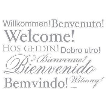 FOTOTAPET KOMAR WELCOME 50X70CM