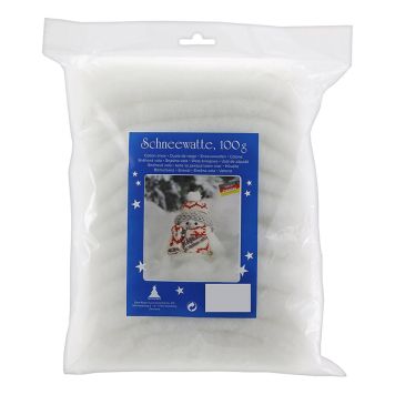 JULEPYNT SNØBOMULL 100G