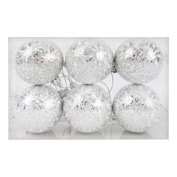 JULEKULER SØLV 6 STK