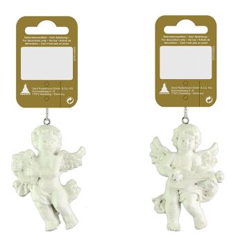 JULETRPYNT ENGEL HVIT