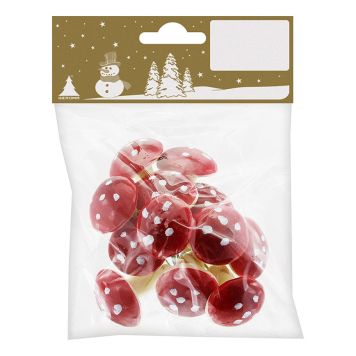 JULEPYNT SOPP 3CM 12STK