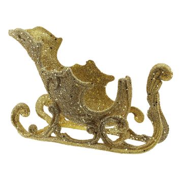 JULEPYNT SLEDE GULL/GLITTER