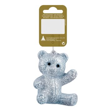 JULETREPYNT BAMSE GLITTER