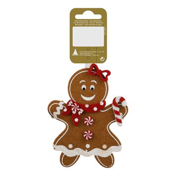 JULETREPYNT PEPPERKAKEKONE 12CM