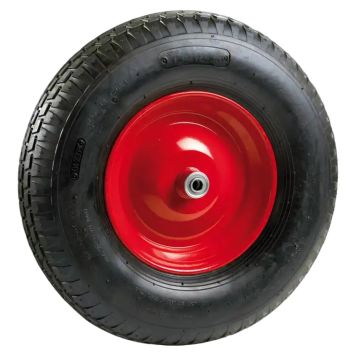 TRILLEBÅRHJUL MED LUFT RAVENDO 4.00X8"