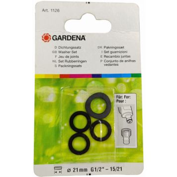 PAKNINGSETT GARDENA TIL KRANKOBLINGER 1/2"