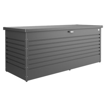 PUTEKASSE BIOHORT 200 MØRK GRÅ METALLIC  