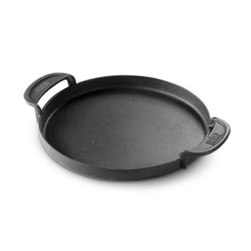 STØPEJERNSPANNE WEBER PORSELENSEMALJERT Ø30,48CM