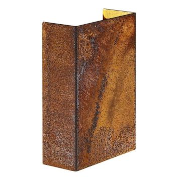 VEGGLAMPE NORDLUX FOLD 10 CORTEN