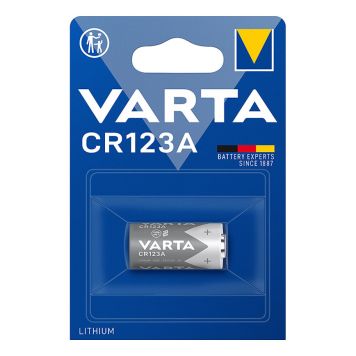 FOTOBATTERI VARTA LITHIUM CR123A