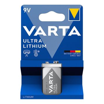 BATTERI VARTA PROFESSIONAL LITHIUM 9V