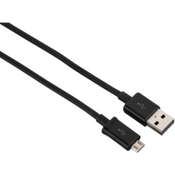 USB-KABEL HAMA MICRO SVART 0,90M