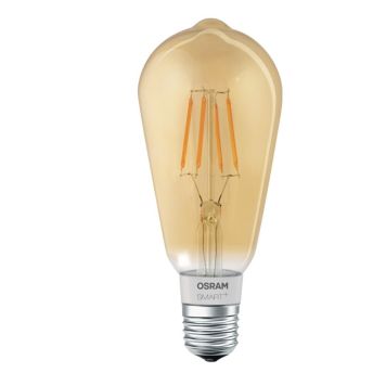 LYSPÆRE OSRAM SMART EDISONS LED 60 RAVFARGET GLASS APPLE HOMEKIT