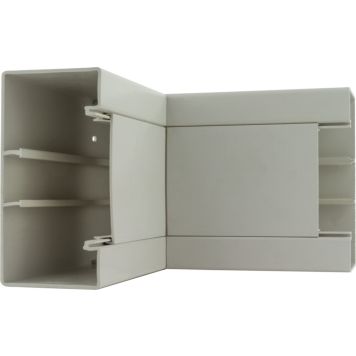 INNVENDIG HJØRNE REV 65X130 MM HVIT