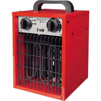 VIFTEOVN VOLTOMAT 3 VARMENIVÅER RØD 230 V 2000 W 28,5X19,9CM
