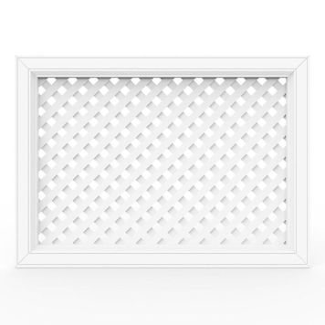 RADIATORSKJULER LUNDBERGS KLARA HVIT 1560X700MM