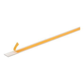 FLATPROFIL GAH ALBERTS ALUMINIUM SELVKLEBENDE 30X2/2,6M SØLV