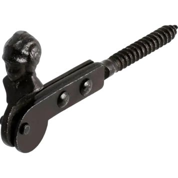VINDUSHOLDER SUKI UTEN STOPPER 10X145 MM SVART