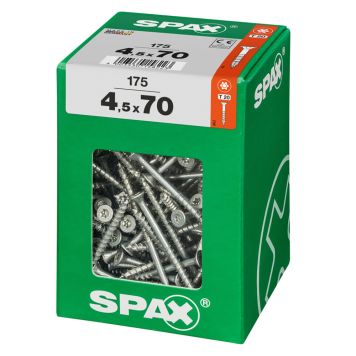 TRESKRUE SPAX TFT 4,5X70MM 175STK/PK