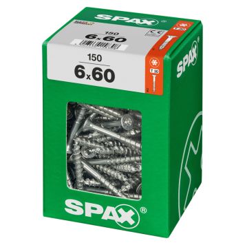 TRESKRUE SPAX TFT 6X60MM 150STK/PK