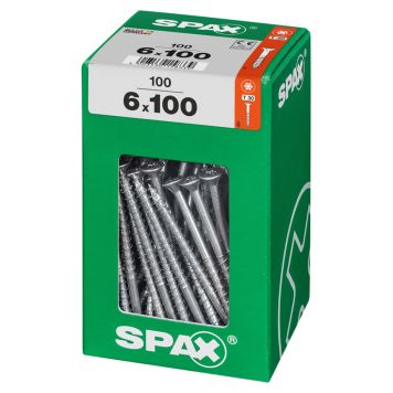 TRESKRUE SPAX TFT 6X100MM 100STK/PK