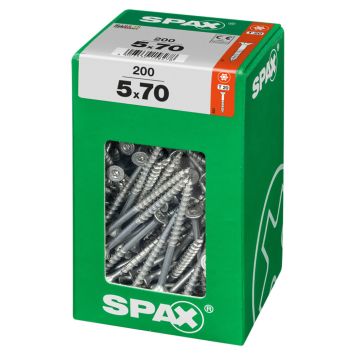 TRESKRUE SPAX TFT 5X70MM 200STK/PK